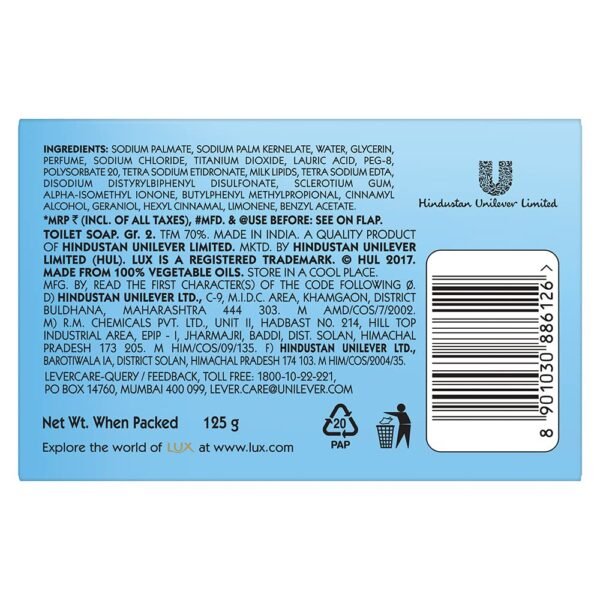 Lux Internatinal Pack Of 4*125 g