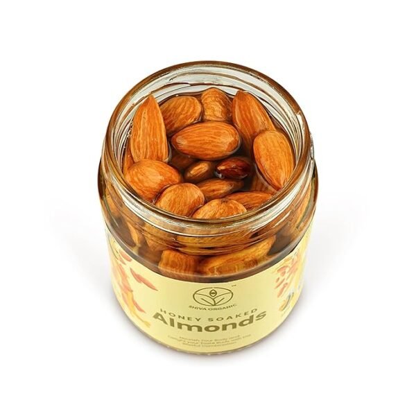 Organic Honey Soaked Almonds 100% Natural 400 g