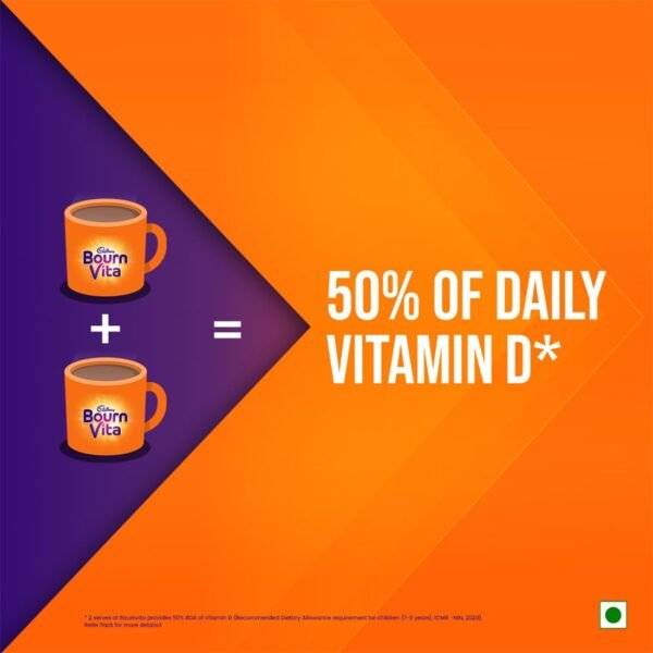 Bournvita Chocolate Nutrition Drink, 500 g Jar