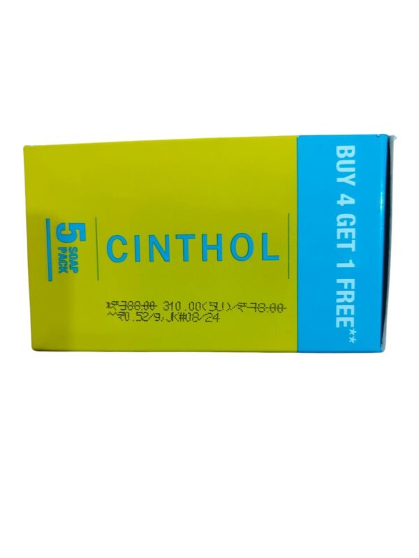 Cinthol Lime Soap Set Buy 4 Get 1 free (150 g Each )