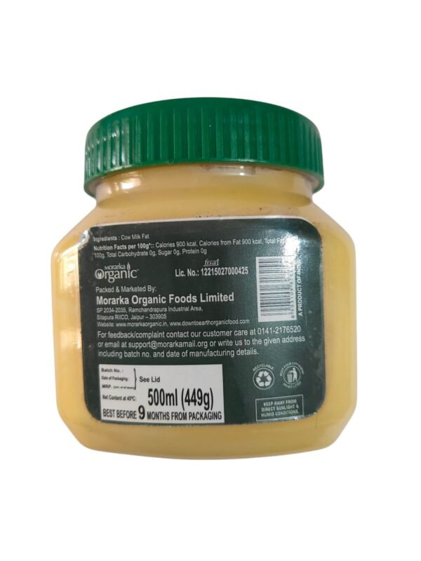 Cow Ghee Natural And Pure 500 ml