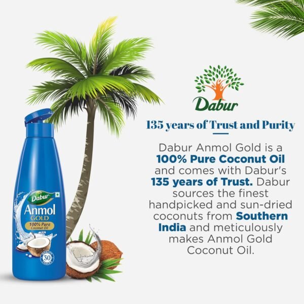 Dabur Anmol Coconut Oil 200 ml
