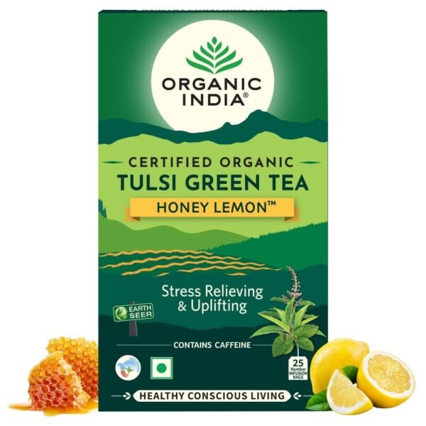 Organic India Tulsi Green Tea 25 infusion Bag