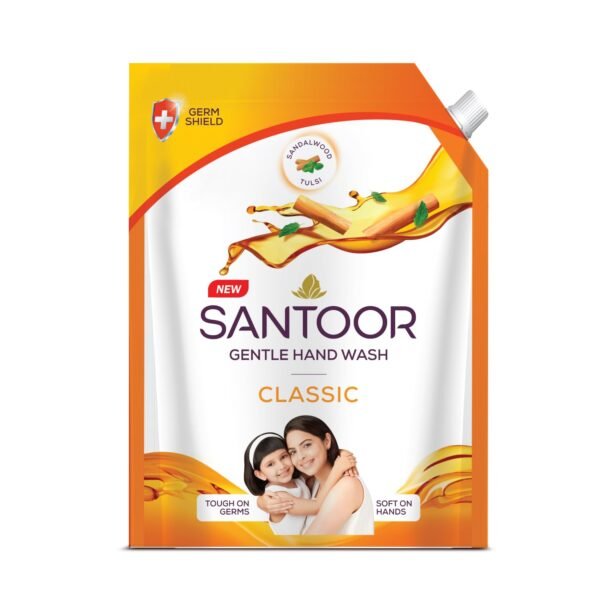 Santoor Gentle Hand Wash 675 ml