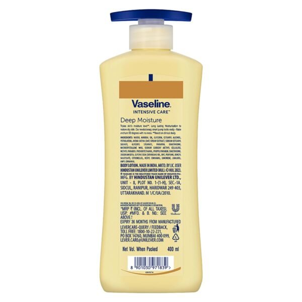 Vaseline Lotion Deep Moisture  400 ml