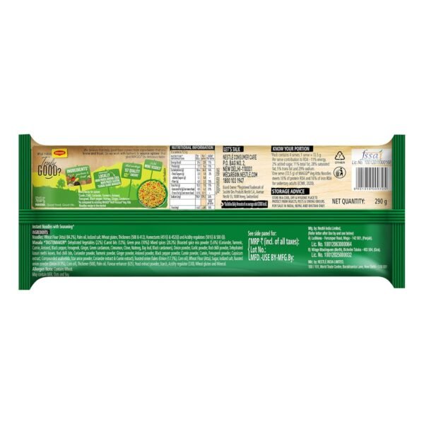 Veg Atta Maggi 290 g (Pack Of 4)