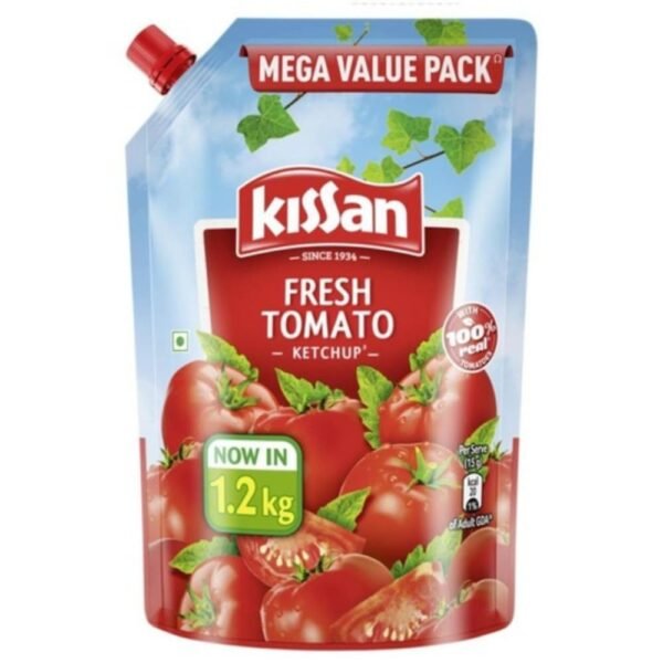 Kisaan Fresh Tomato Ketchup Pouch 1.1 kg