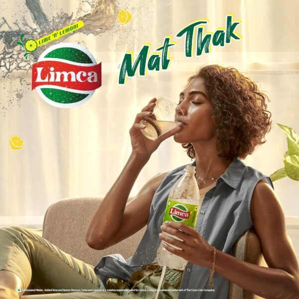 Limca Soft Drink | Cold Drink with Lime ‘n’ Lemoni Flavour | Lemon Drink with Fizz |PET Bottle, 1 L