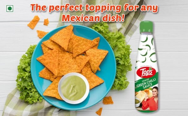 Tops Green Chilli 650 g